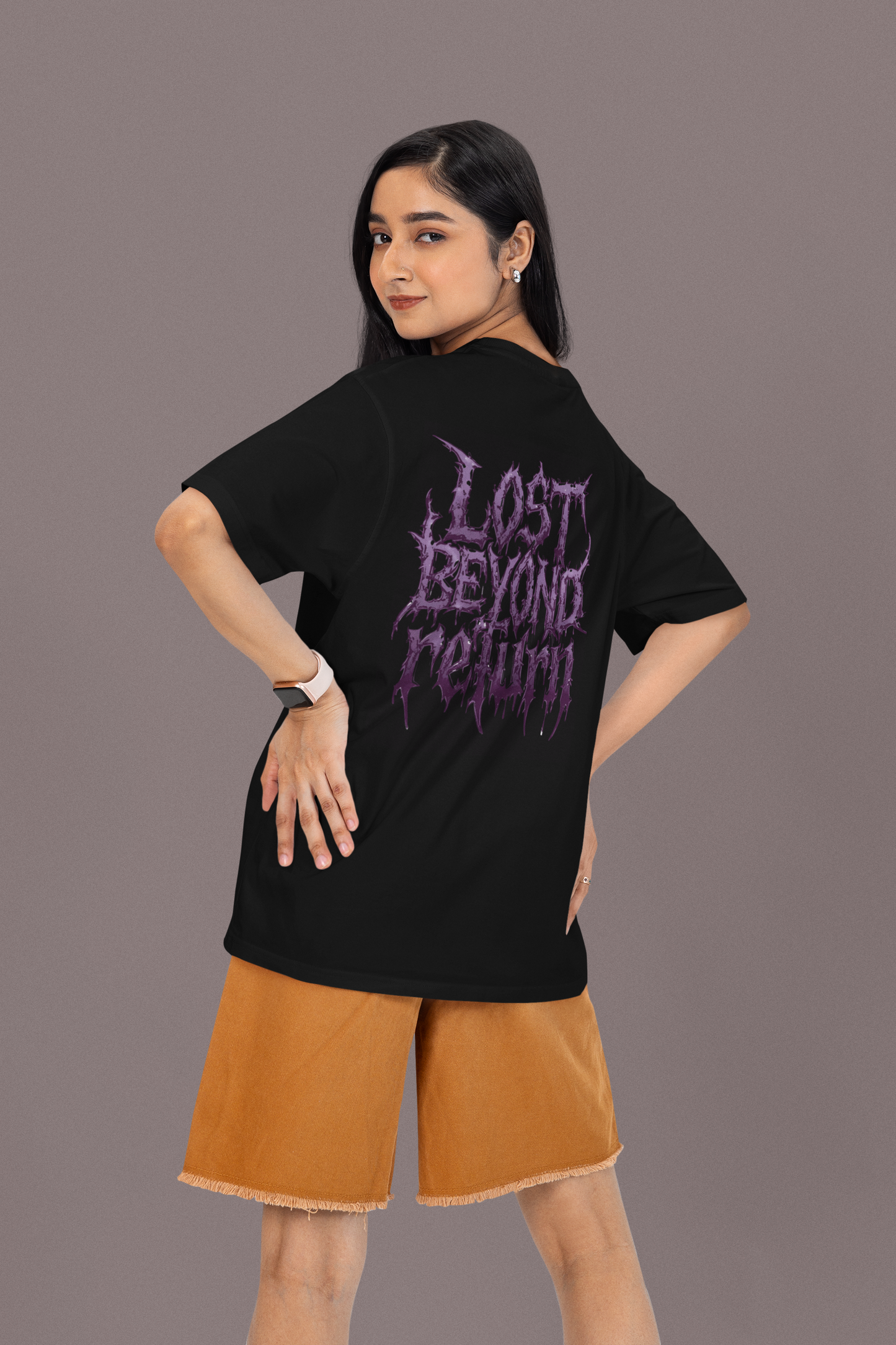 Lost Beyond Reality – Gothic Oversized Streetwear Tee