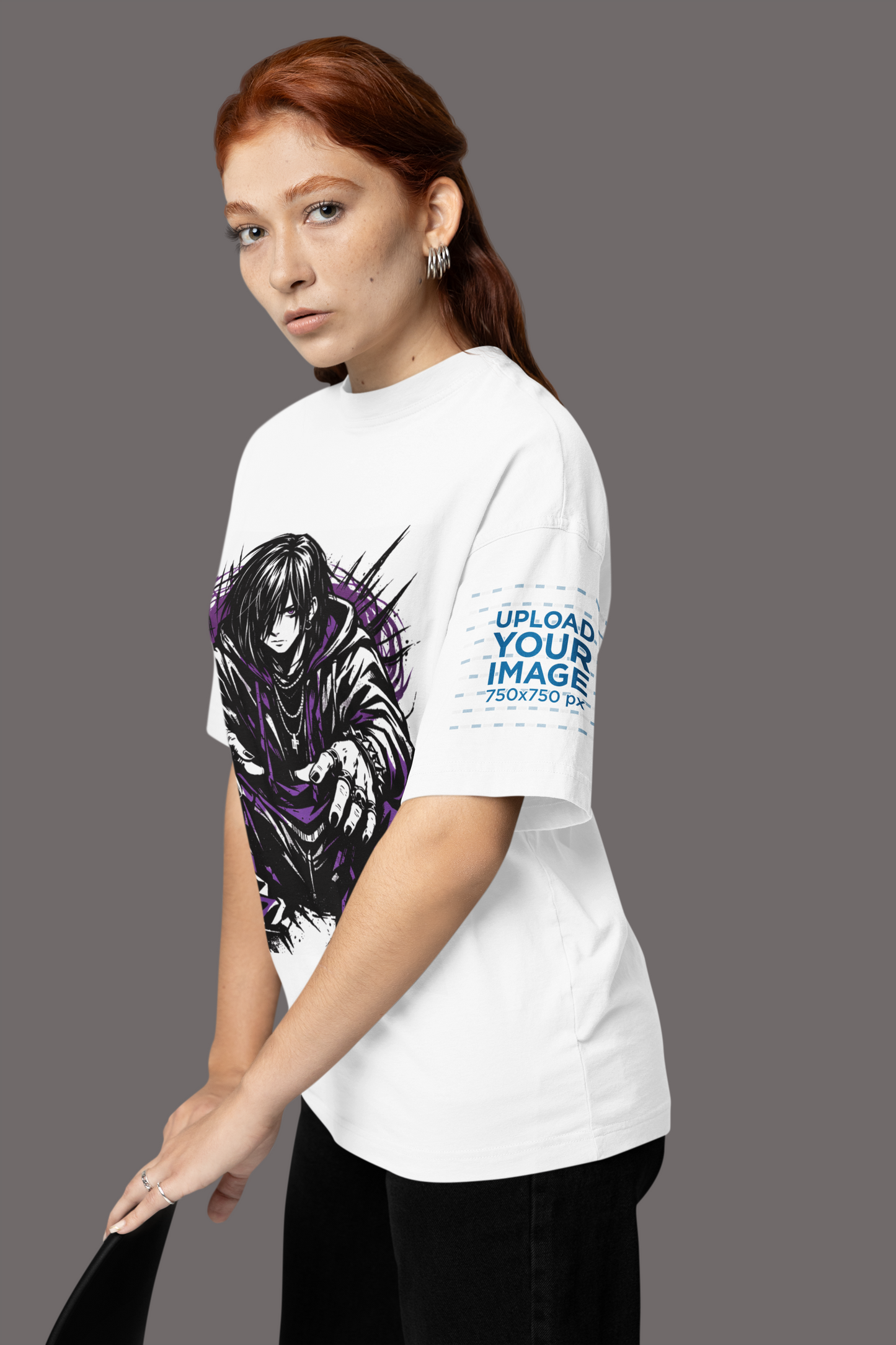 Lost Beyond Return – Oversized Anime Graphic Tee