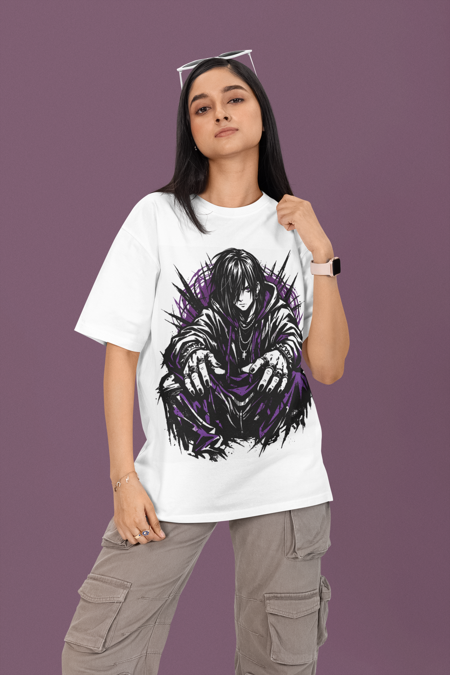 Lost Beyond Return – Oversized Anime Graphic Tee