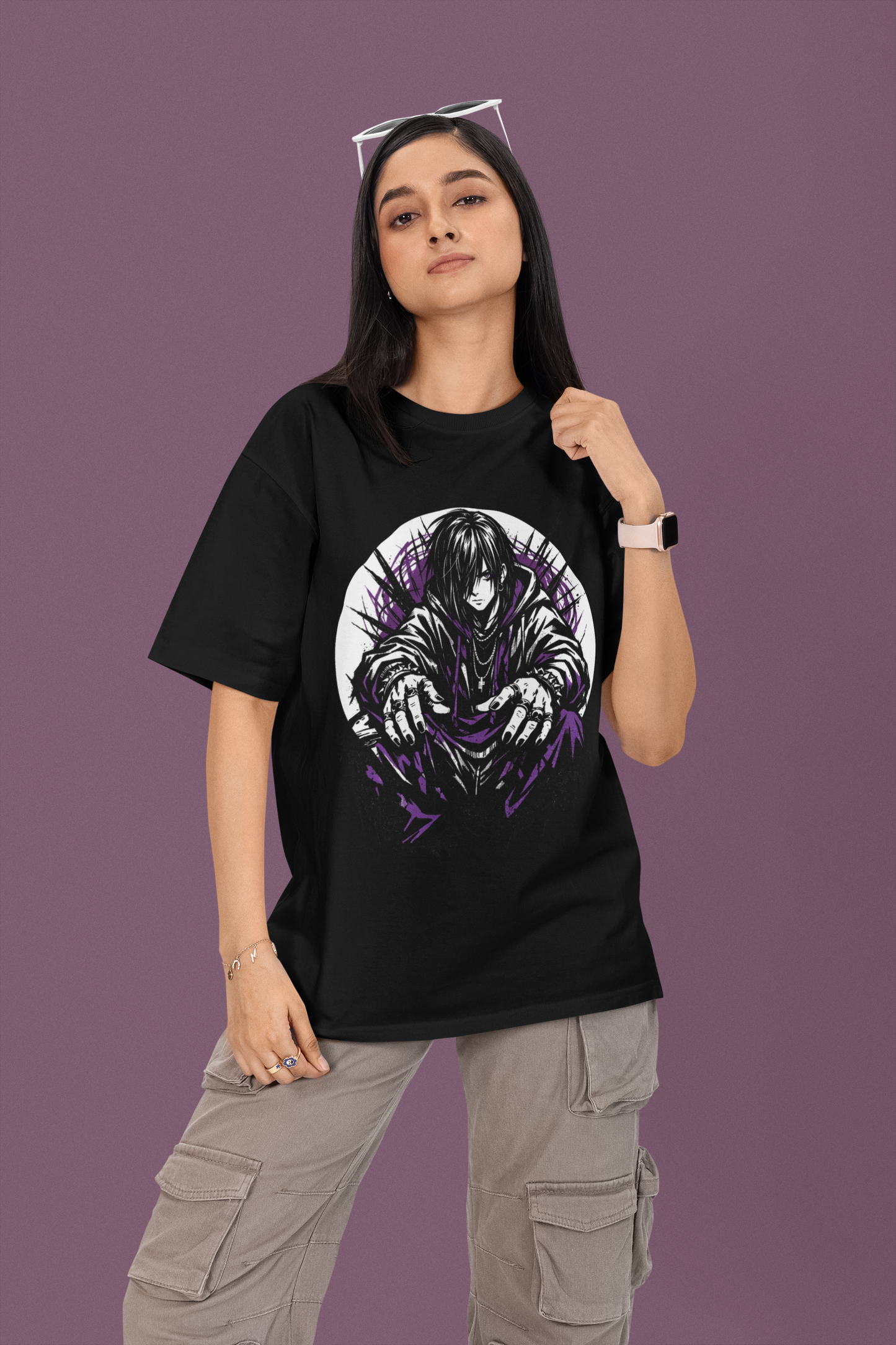 Lost Beyond Reality – Gothic Oversized Streetwear Tee