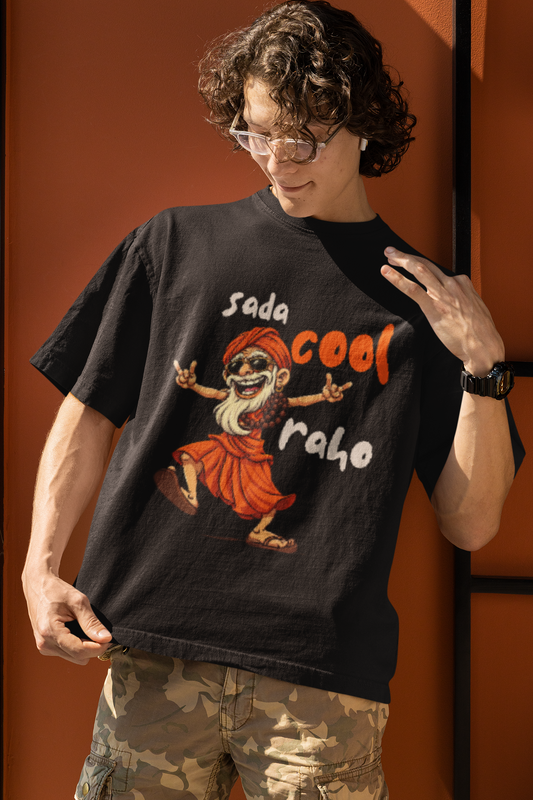Sada Cool Raho Oversized T-Shirt | Unisex Streetwear Tee