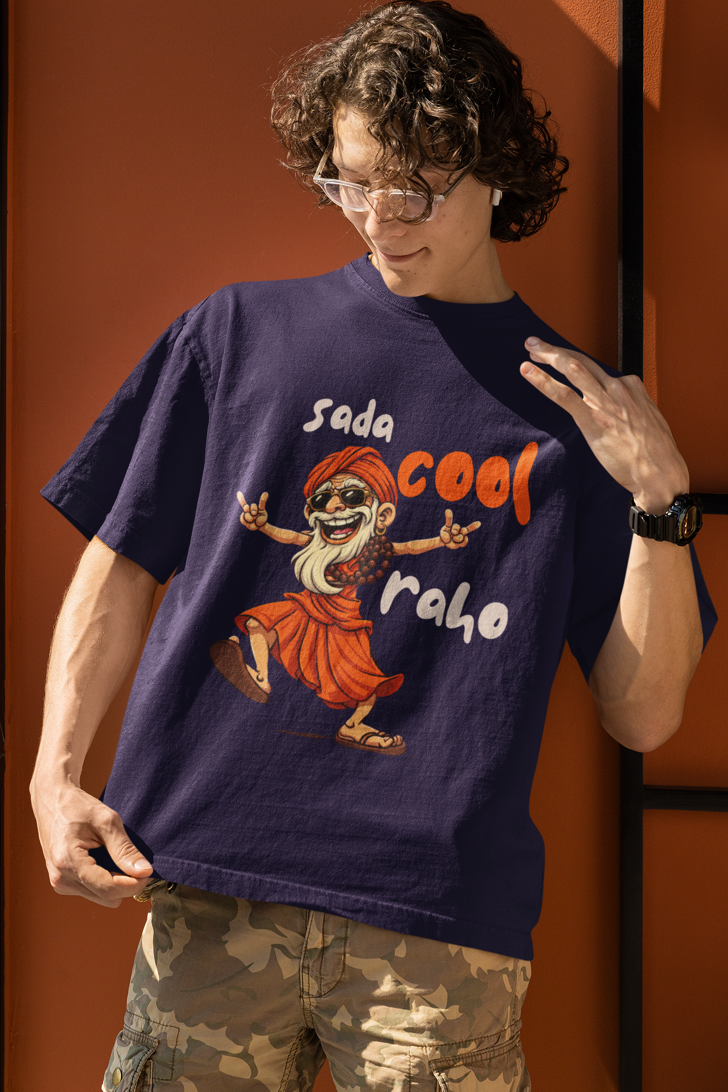 Sada Cool Raho Oversized T-Shirt | Unisex Streetwear Tee