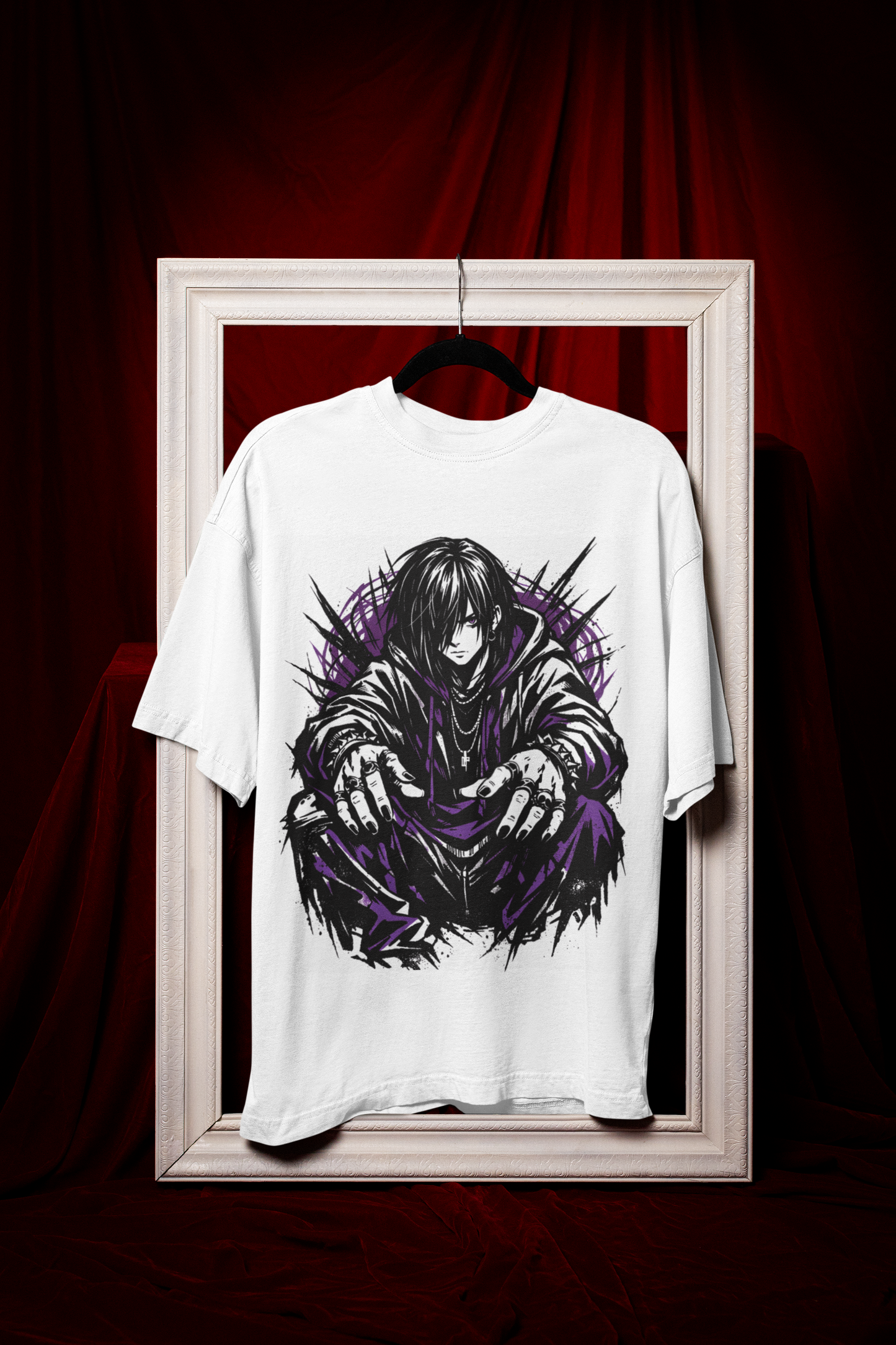 Lost Beyond Return – Oversized Anime Graphic Tee