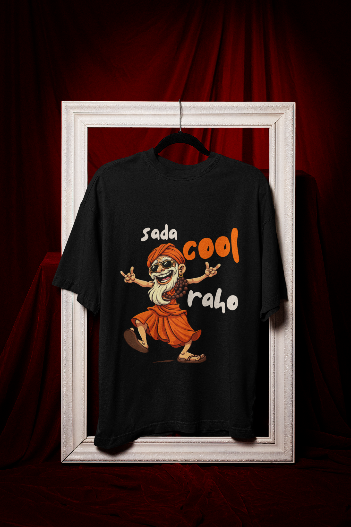 Sada Cool Raho Oversized T-Shirt | Unisex Streetwear Tee